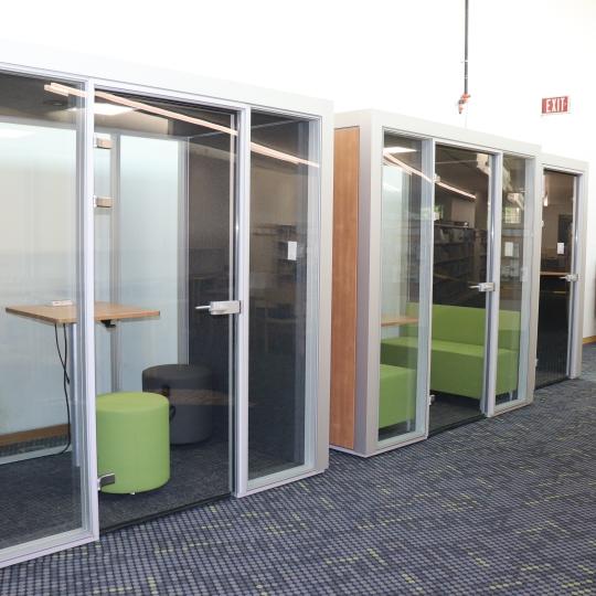 Main Branch's Muteboxes, located on the second floor.
